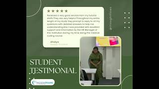 Student testimonial