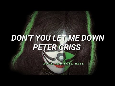 Peter Criss - Don't You Let Me Down (Subtitulado En Español +
