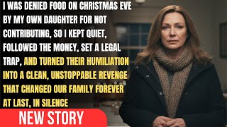 My Daughter Denied Me Food On Christmas Eve, Saying I Didn't Contribute. So I Took My Revenge.