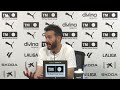 RUEDA DE PRENSA DE CARLOS CORBERÁN POSTERIOR AL VALENCIA CF 1 - 1 RAYO VALLECANO