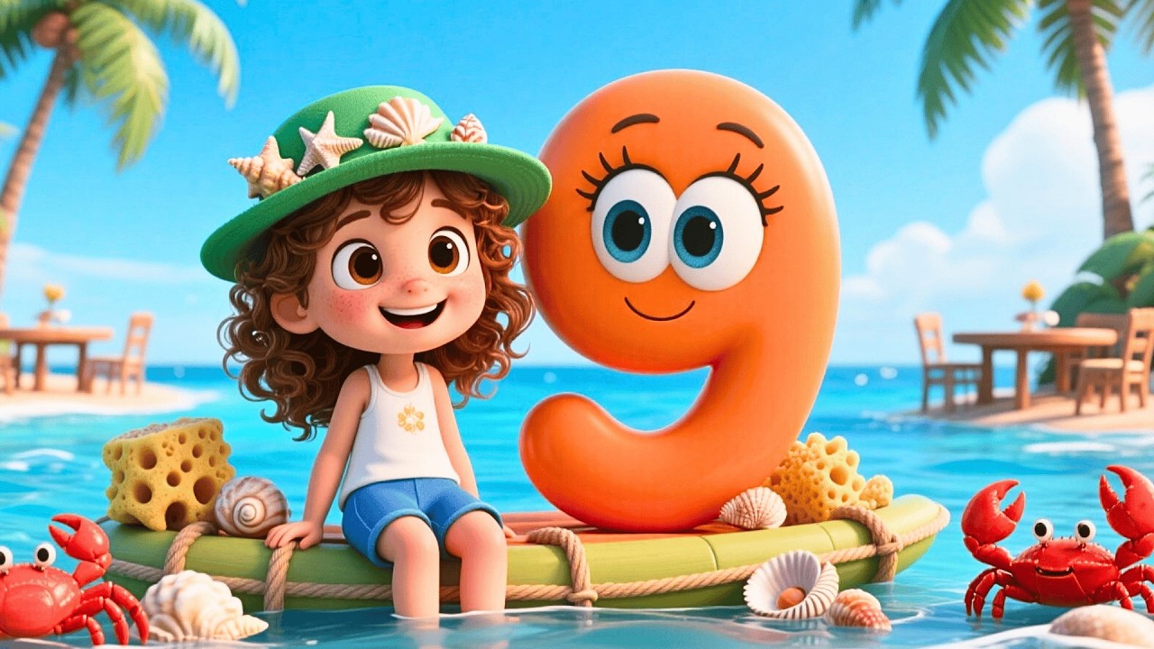 Counting 1–20 for Preschoolers | 3D Animated Nursery Rhyme