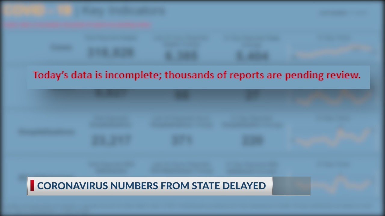 Gov. DeWine's office issues statement about delay in reporting coronavirus numbers