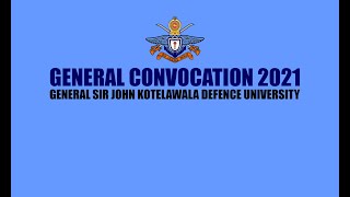 General Sir Kotelawala Defence University General  Convocation 2021 -  DAY 2 | Session 4