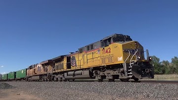 Uncut trains on the UP/BNSF Joint Line. RARE CATCHES!
