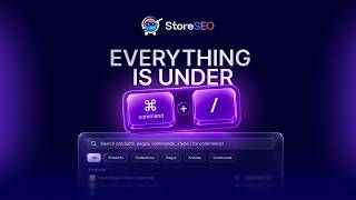 Find Any StoreSEO Feature Instantly with Shortcut Search | Faster Shopify SEO Navigation