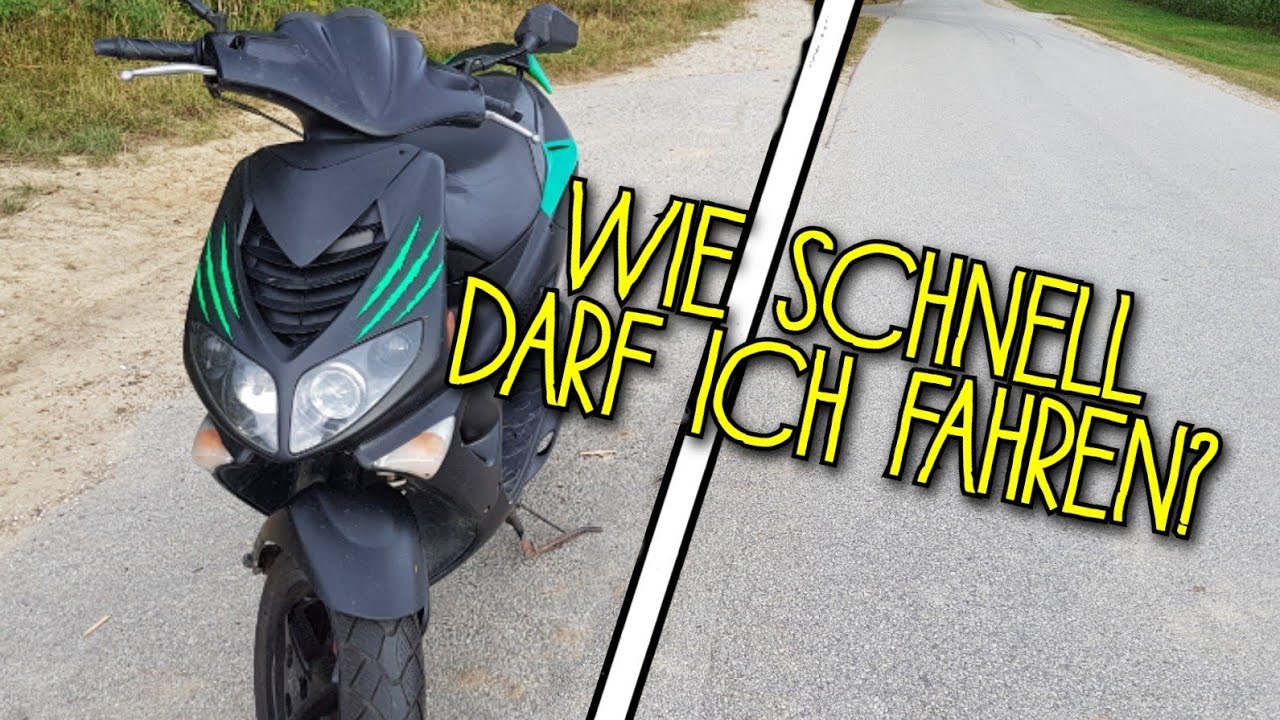 Mit Mofa Schneller als 25 kmh fahren? Geht das? - YouTube