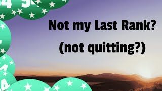 Not My Last Rank | BlockTanks