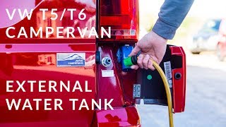 VW T5/T6 Campervan External Water Tank // Jerba Campervans