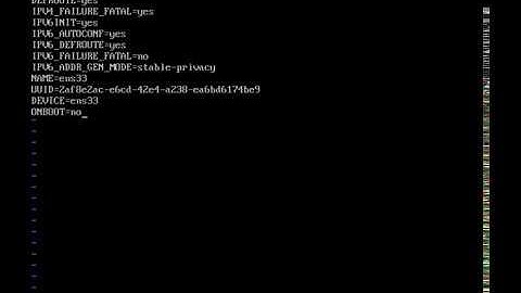 Set a DHCP Address Centos