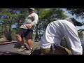 Randy Deaver on Cross Lake
