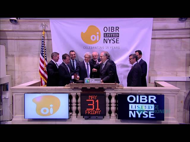 Oi S.A. Celebrates 15 Years of Trading on the New York Stock Exchange class=