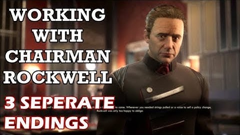 The Outer Worlds - Convincing Rockwell To Work With You & Endings (3 Options)