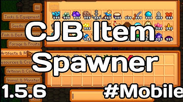 CJB Item Spawner - Stardew Valley Mobile 1.5.6