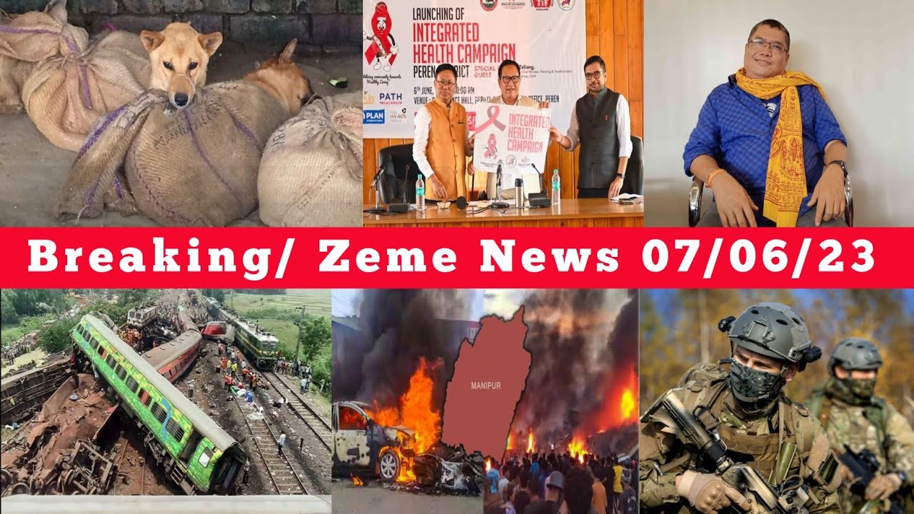 EVENING/ Zeme News 07/06/23 Kohima Bench Guwahati High Court Lift Ban
