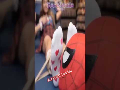 Did you know Spiderman likes socks? #shorts #comedy #brainrot