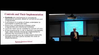 Accounting Information Systems: Lecture 16 (Fall 2017)