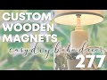 Custom Wooden Magnets | Easy DIY Boho Decor