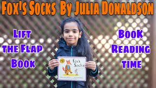 Fox's Socks Book Reading by a 5 year old| Julia Donaldson| Read Aloud Story Books for Kids| Stories|