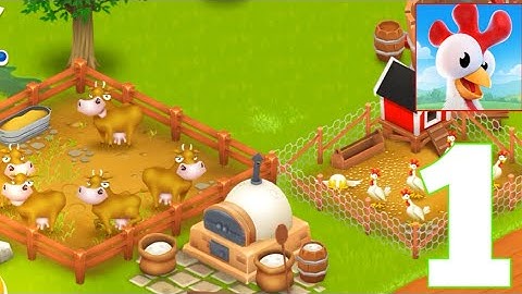 Hay Day - GAMEPLAY - Walkthrough - part 1 (ios, Android)