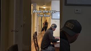 Don’t worry everything is fine #prepper #prepping #marriedlife