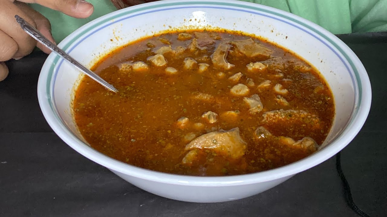 ASMR eating Menudo #asmr #viral #trending #subscribe #food #eatingshow #foodie #youtube