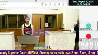 Initial appearance Maricopa County Superior Court ARIZONA 08/01/2026 PM Stream