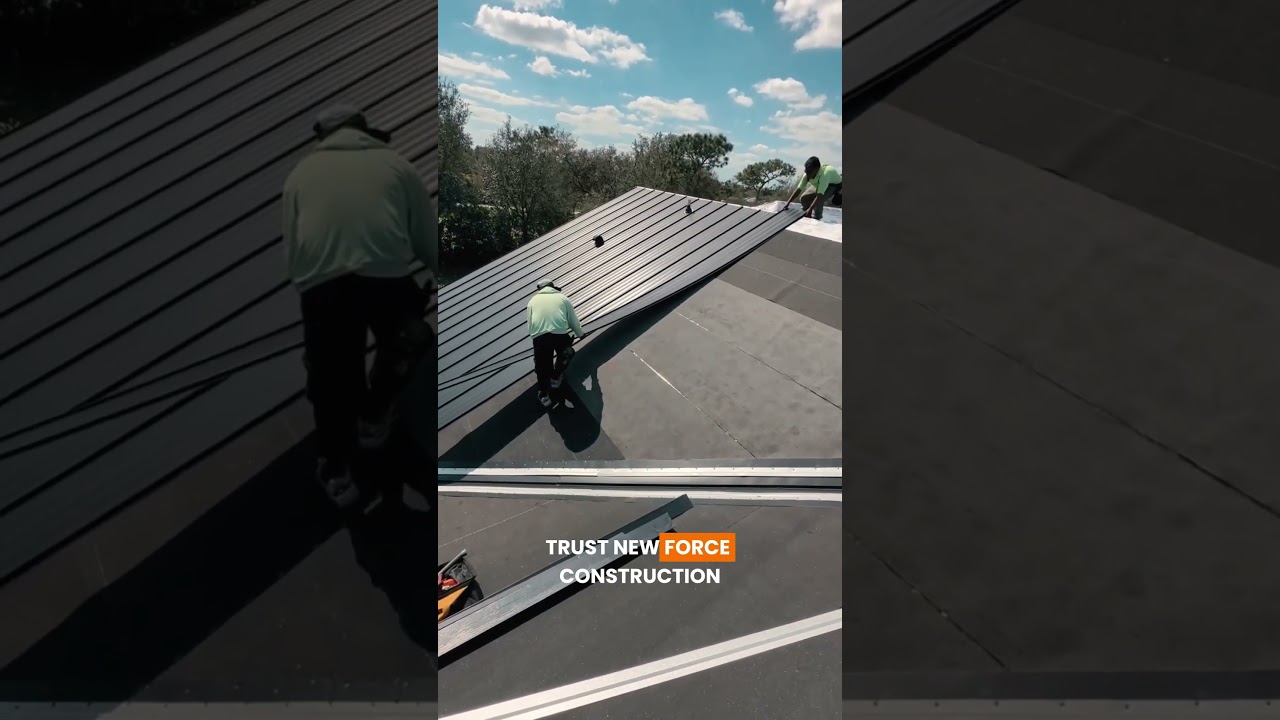Metal Roofing With New Force Construction  