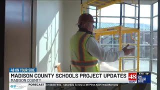 Inside look at three major construction projects underway at Madison County Schools