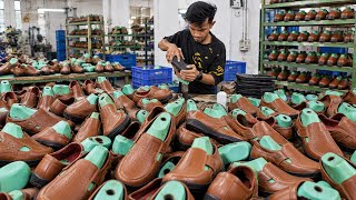 Information Amazing Original Leather Shoes Making Complete Factory Process | How Leather Shoes Are Made Guide