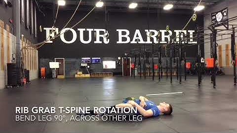 Rib Grab T-Spine Rotation