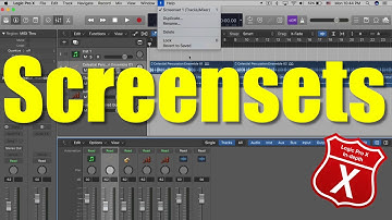 Screensets in Logic Pro X are SOOOOO Easy to Use