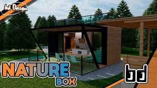 NatureBox - El Bungalow Ecológico De 15m2 Construido Con Un Contenedor Marítimo Reciclado