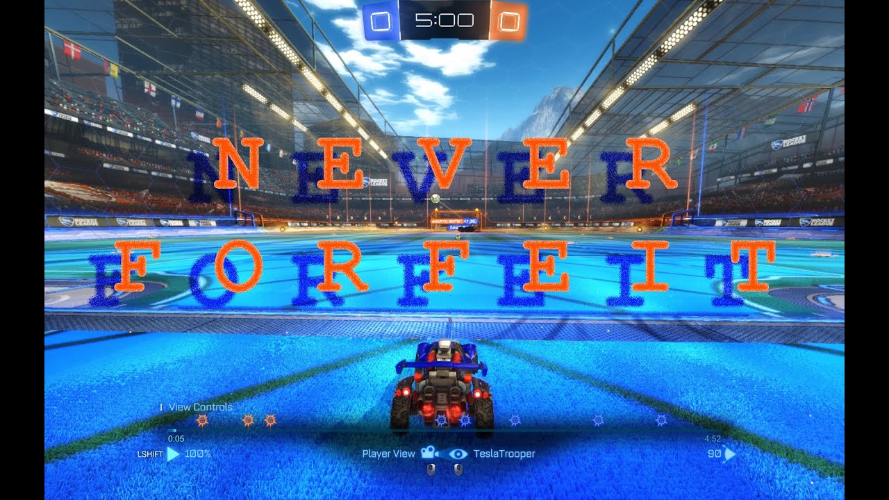 Rocket League - Never Forfeit ! 60FPS