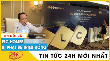 Chưa nguội vụ “bán chui” cổ phiếu, công ty FLC Homes bị phạt 85 triệu đồng vì lý do gì? | Tv24h