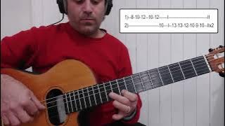 CHACARERA DEL OLVIDO (1° voz punteo ) #chacareradelolvido #chaqueñopalavecino #chacarera #guitarra