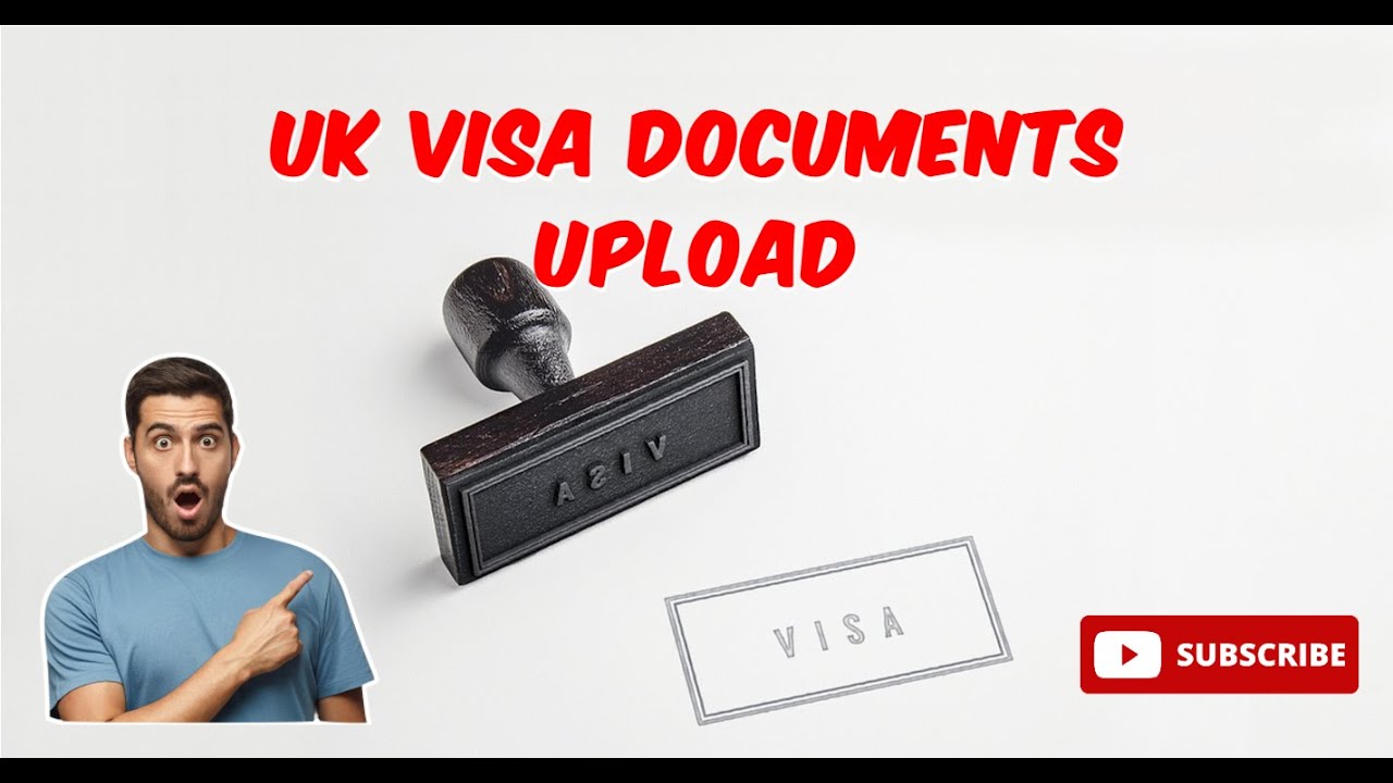 How to use self upload documents service for UK Spouse Visa. - YouTube