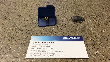 How To Change A Starkey Wax Guard In a RIC Style Behind the Ear Starkey Hearing Aid. Easy Steps.