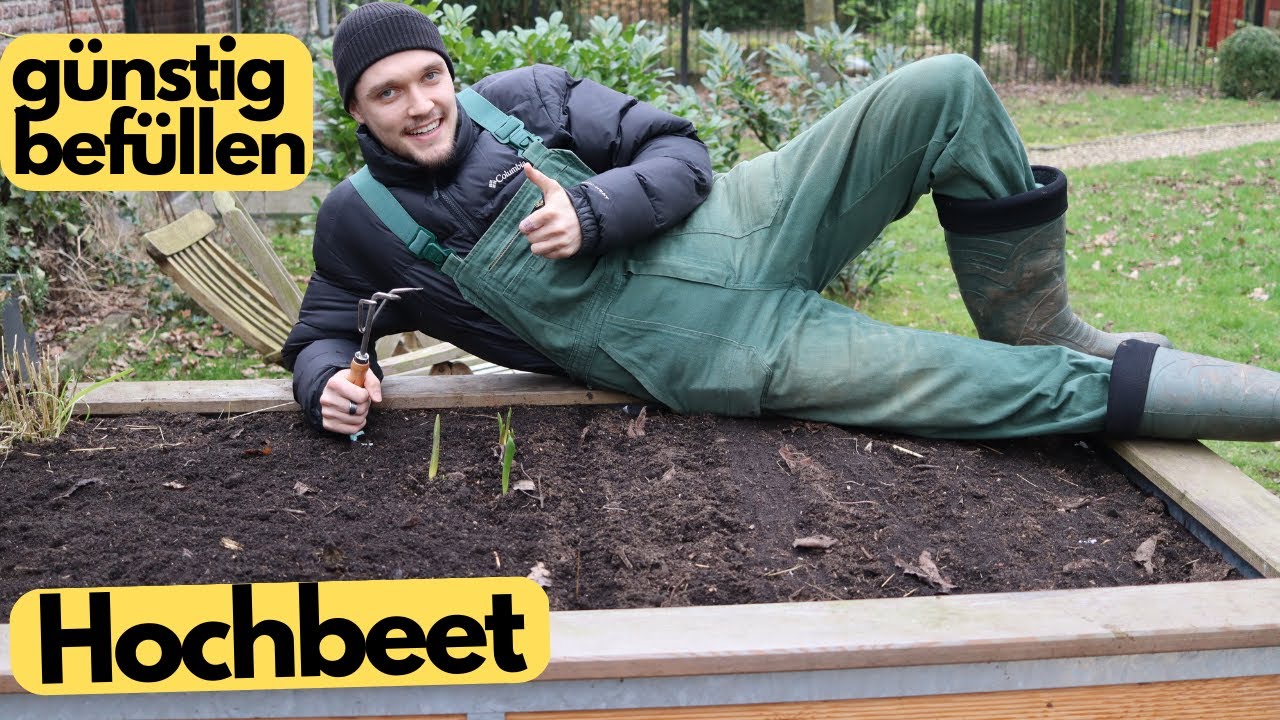 HOCHBEET nachfüllen und erste AUSSAATEN im Frühjahr YouTube
