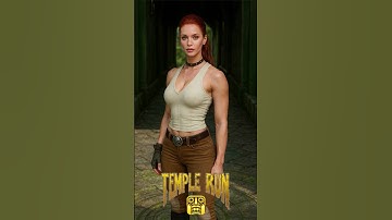 What If Temple Run Was Real? | Realistic AI Transformation #shorts #game #templerun #mobilegame