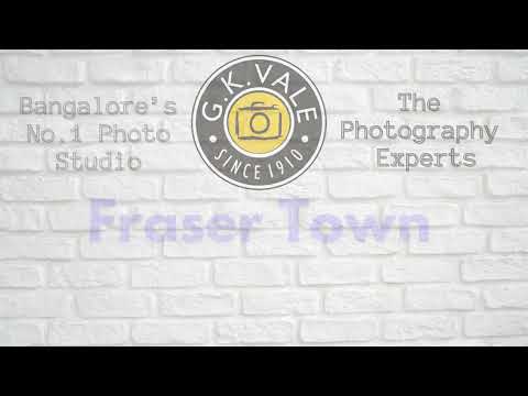 Bangalore's No.1 Photo Studio - GK Vale Fraser Town - video from Gkvale