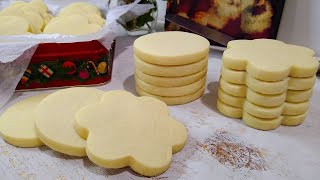 Easy Cut Out Sugar Cookies | Just 5 INGREDIENTS! | No Spread Sugar Cookie Recipe