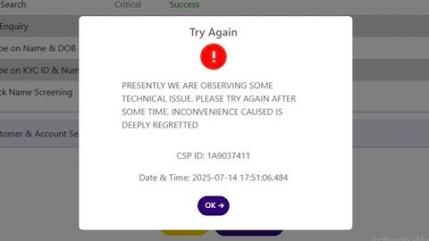 How to Solve Account Opening Timeout Problem in New Portal (SBI Kiosk Banking)