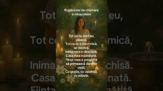 Rugăciune de chemare a miracolelor