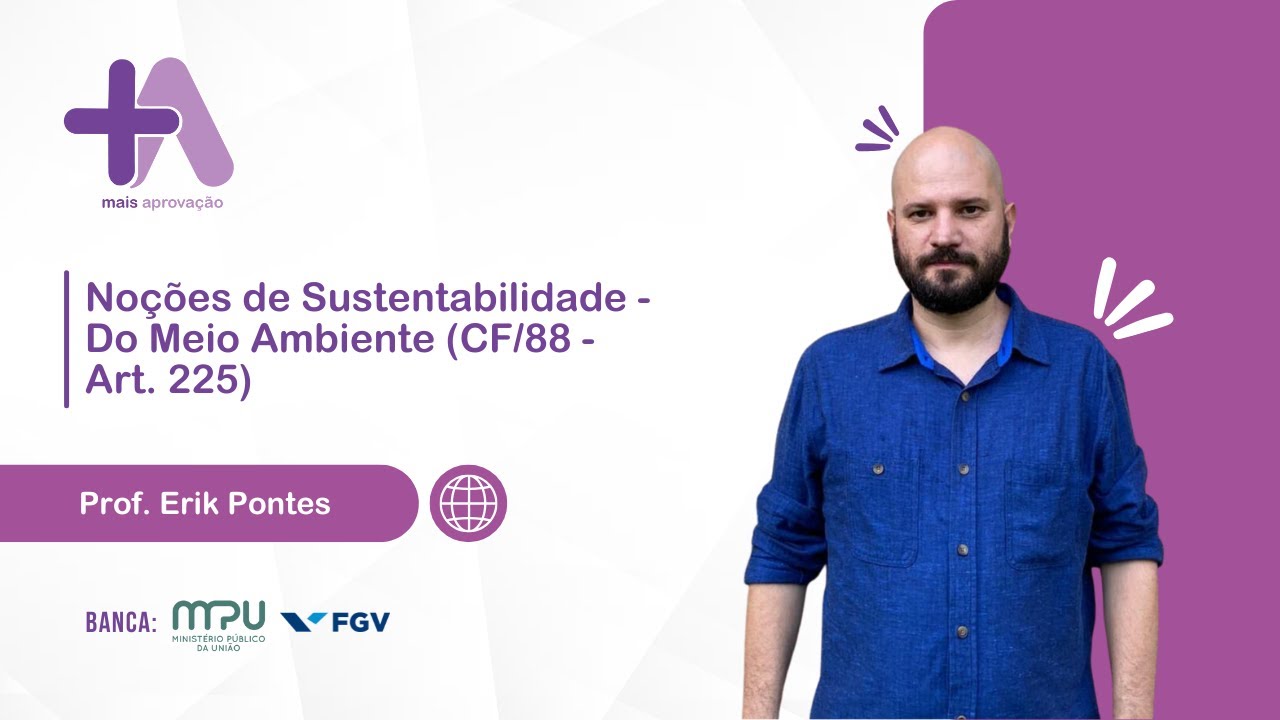 Noções de Sustentabilidade: A Constituição e o Meio Ambiente para ...