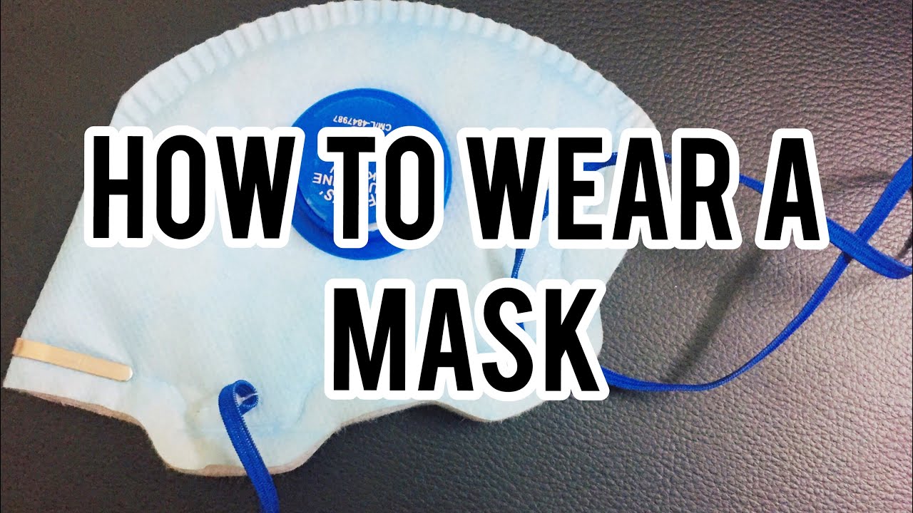 How To Wear A MASK | Right way to wear a Mask | ISHA'S WORLD - YouTube