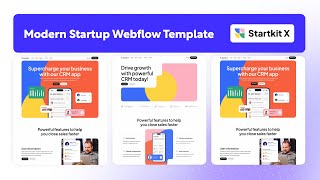 Modern Startup Website Template | Startkit X - BRIX Templates