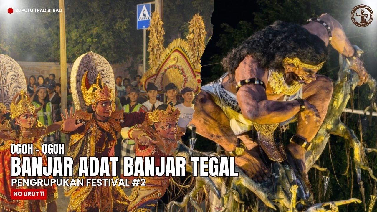 Penampilan Ogoh-Ogoh Banjar Adat Banjar Tegal Di Pengrupukan Festival ...