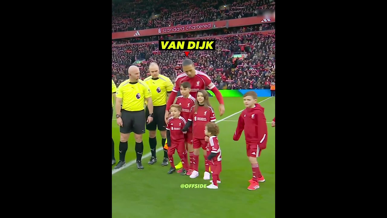 Van Dijk With Jota’s Kids ❤️‍🩹🥹