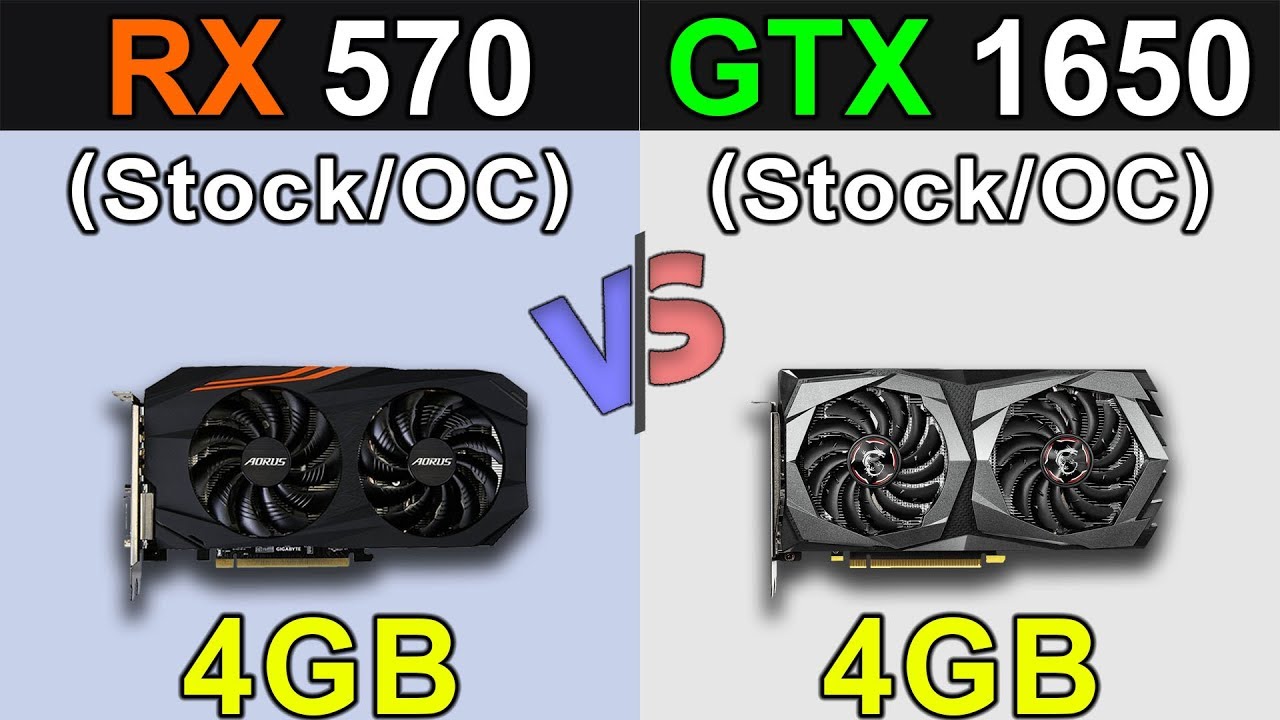 GTX 1050 Ti Vs. GTX 1650 Stock and Overclock | How Performance Difference? - YouTube