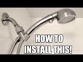 How to install a hand held shower head | under 5 minutes